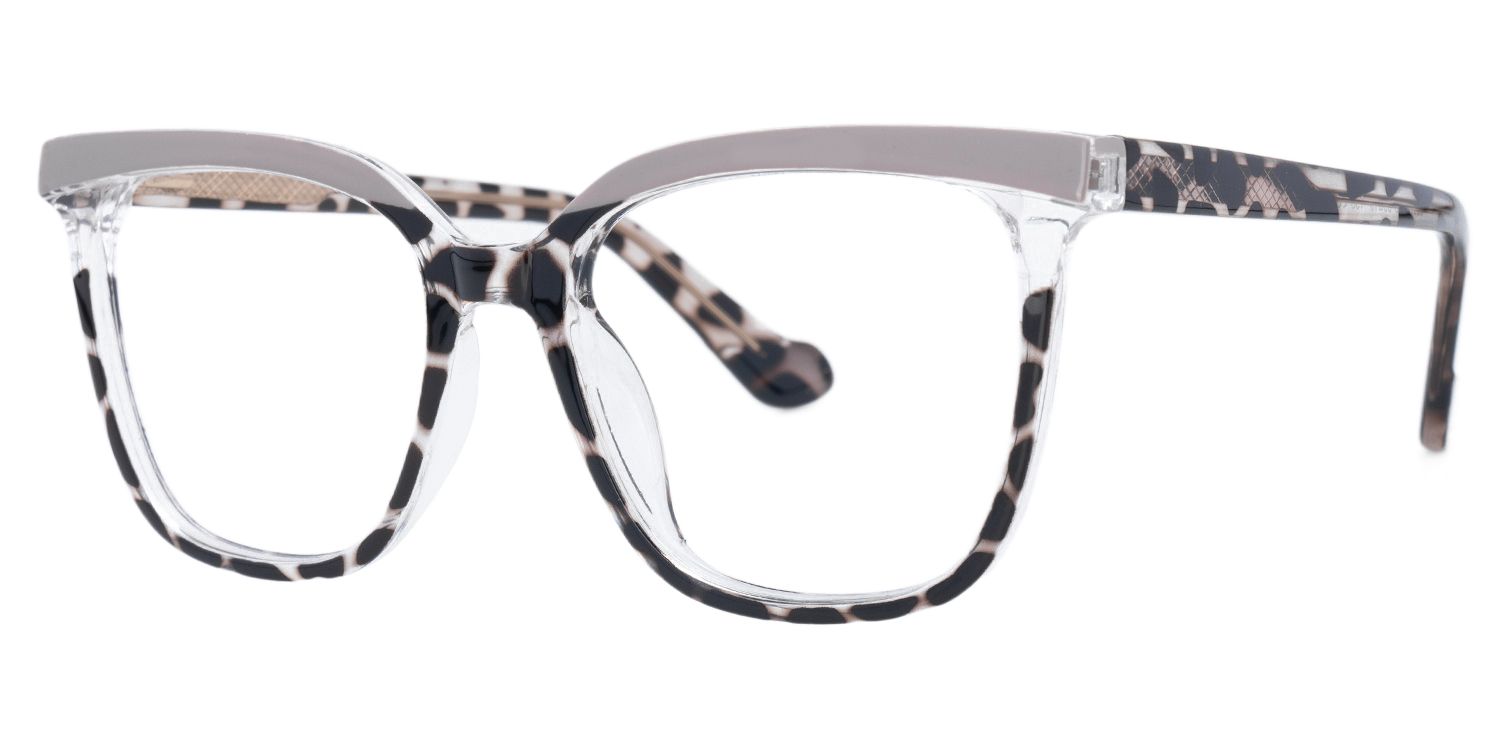 Square Tawana Gray Glasses deals -Zeelool Glasses1