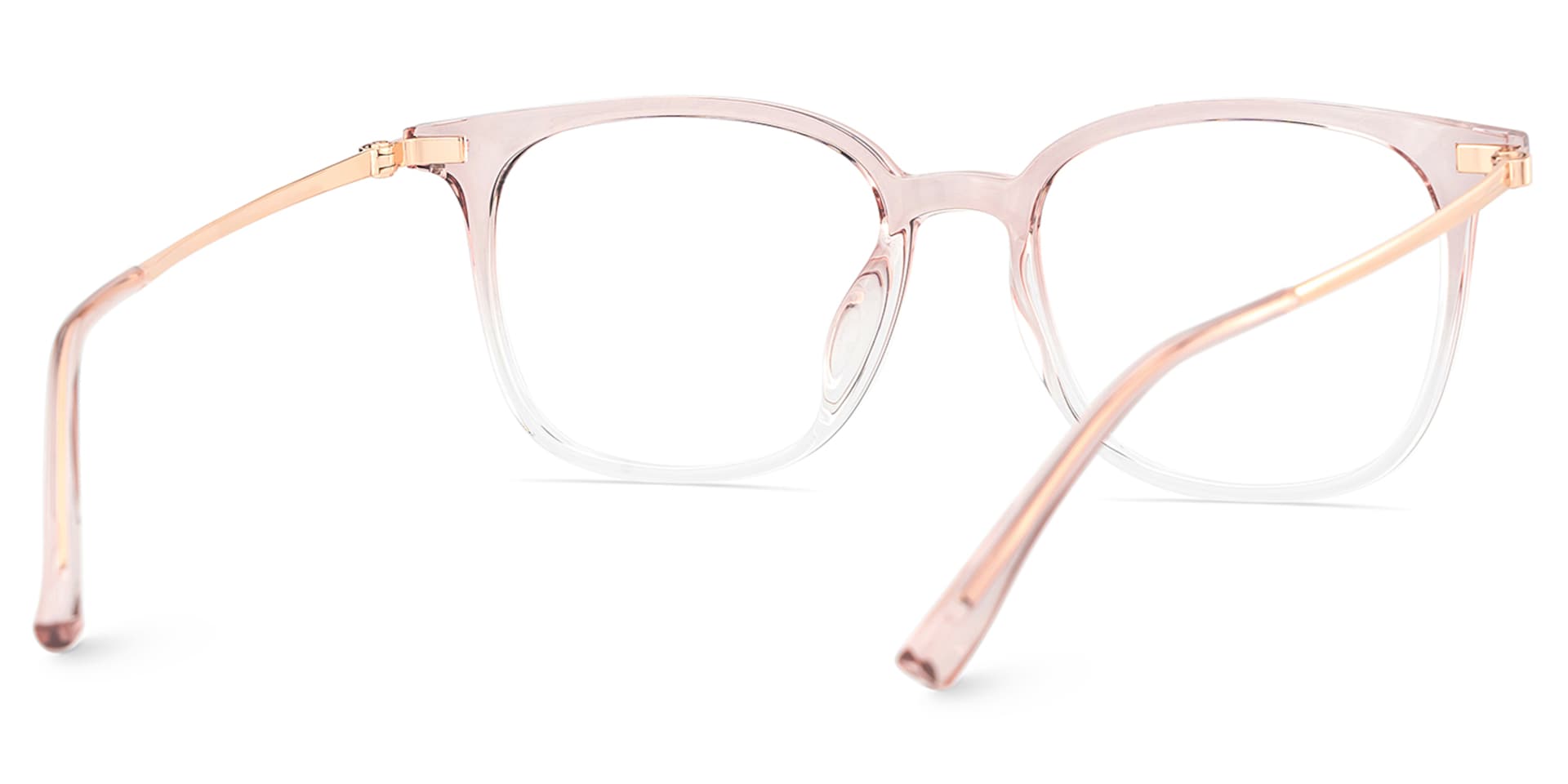 Cora Square Pink Frame Eyeglasses for Woman| ZEELOOL5
