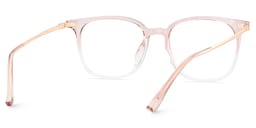 Cora Square Pink Glasses5