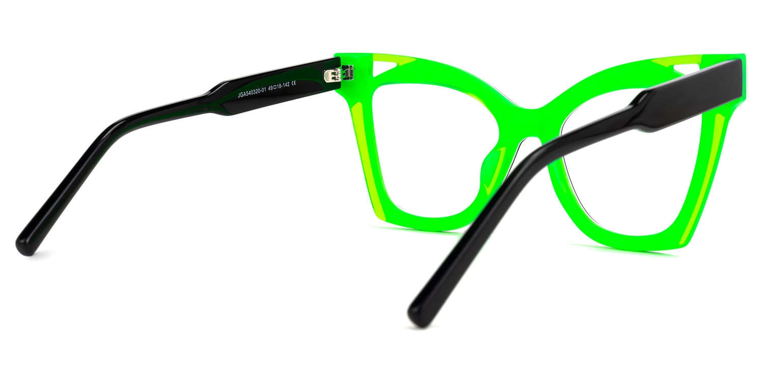 Cateye Leticia Black Glasses deals -Zeelool Glasses3