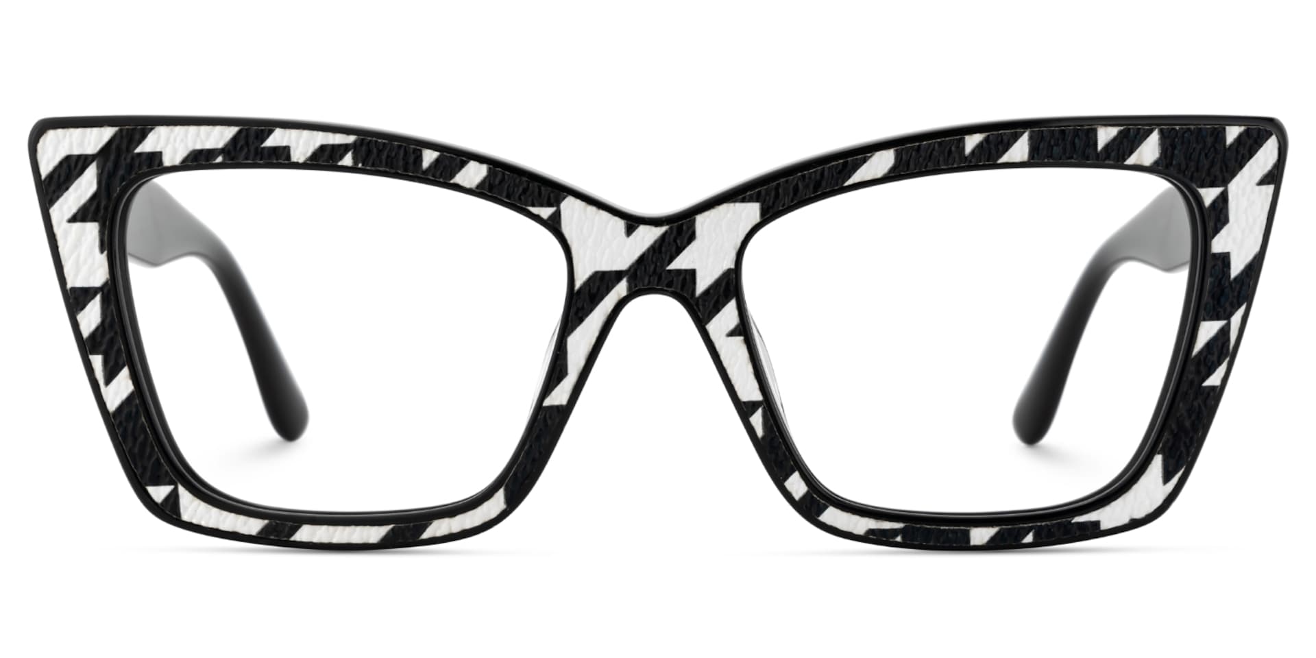 Black White Frame Glasses - Mcnatt on Sale | Zeelool2