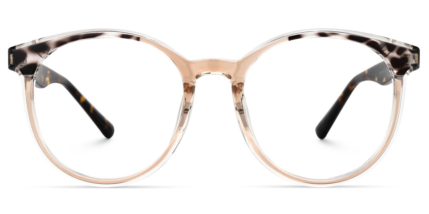 Round Jumesha Beige Glasses deals -Zeelool Glasses0