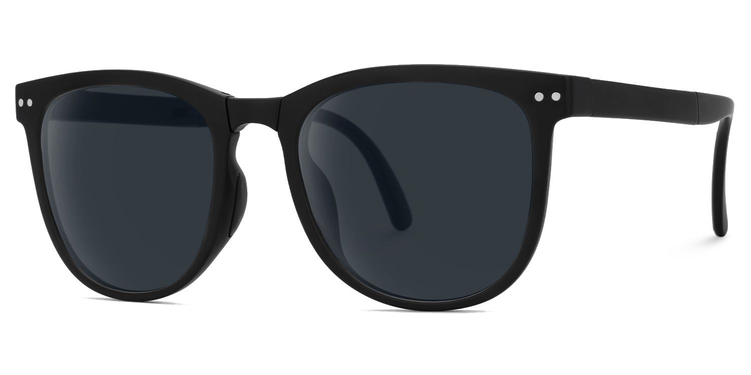 Lindzy TR90 Black Frame Sunglasses with Square Shape | Zeelool2