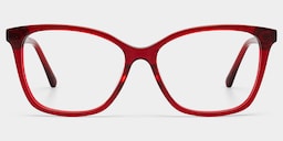 Finnian Square Red Glasses1