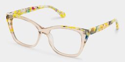 Maple Yellow Butterfly Glasses3