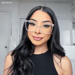 Isaebella Butterfly Clear Glasses6