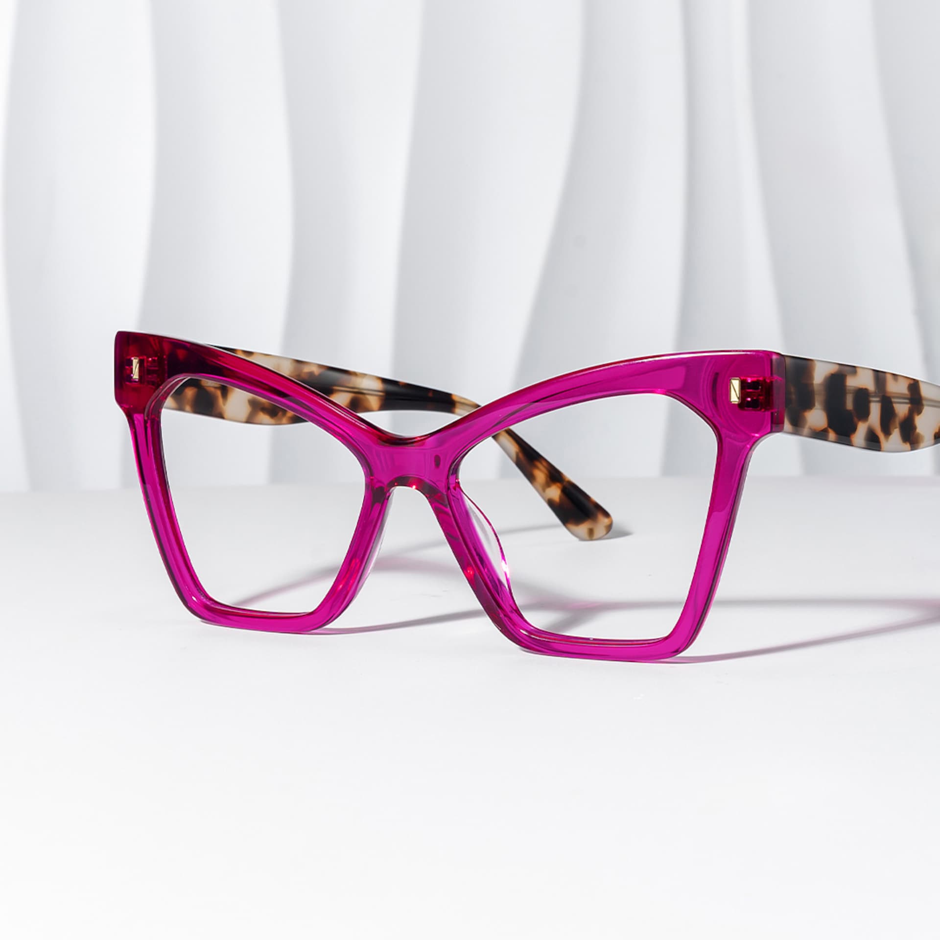 Senica Cateye Purple Glasses | Zeelool Glasses0