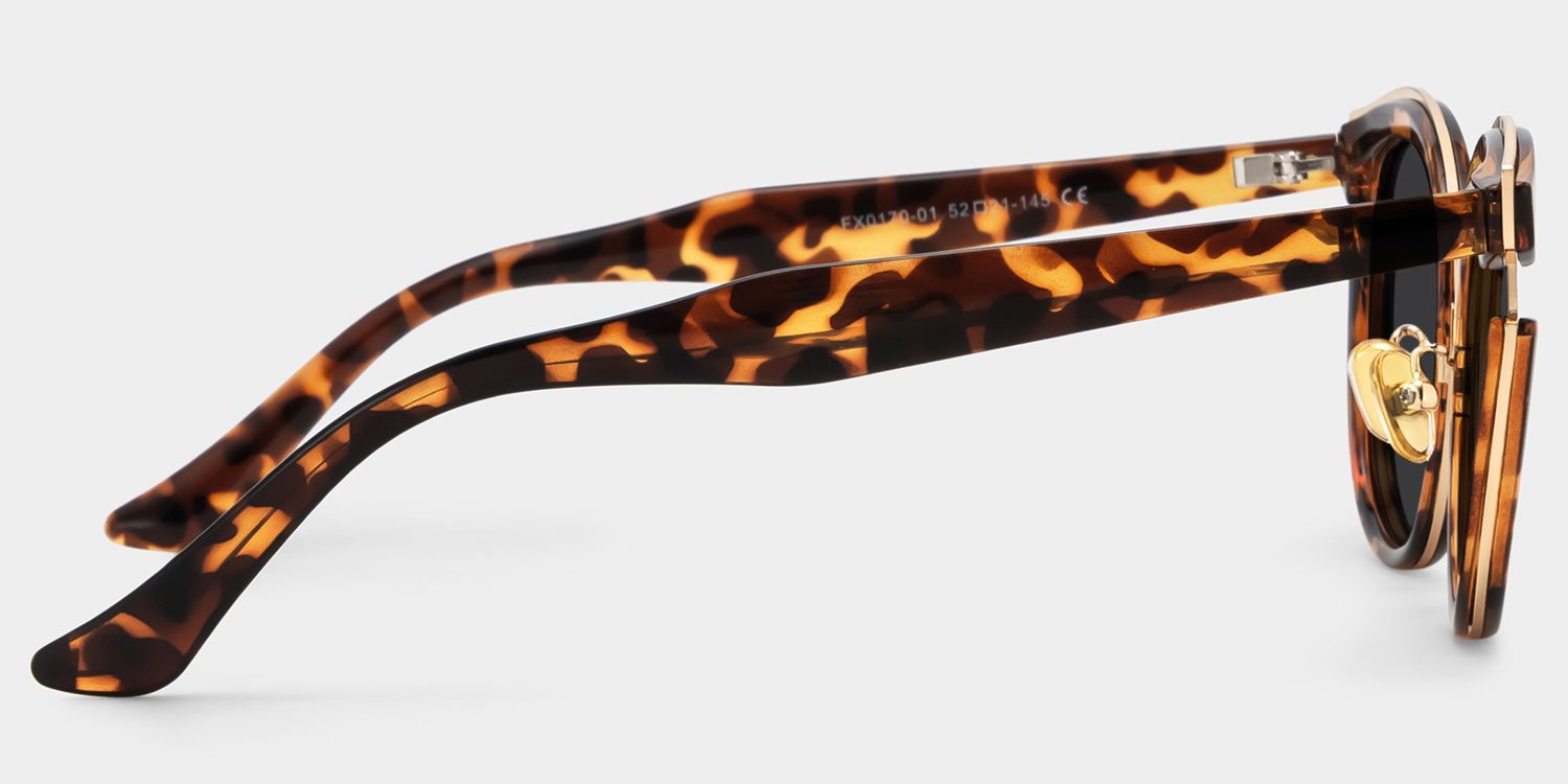 Laraine Cat Eye Tortoise Frame Sunglasses | Zeelool Optical3