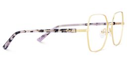 Billie Geometric Gold Glasses3