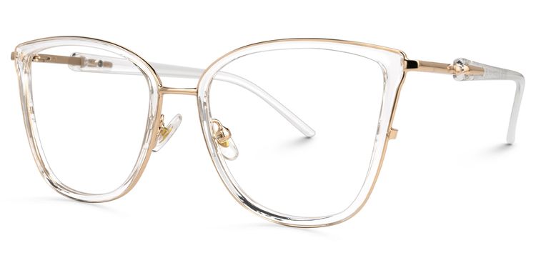 Marisa Clear Cat eye Glasses