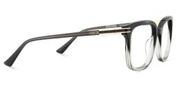 Kenny Gray Clear Square Glasses4