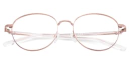 Celena Round Rose-Gold Glasses1