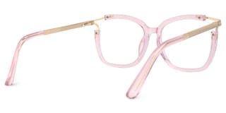 Sidibe Square Pink Glasses3