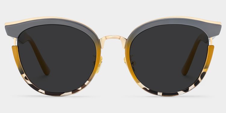 Laraine Gray Cat eye Sunglasses