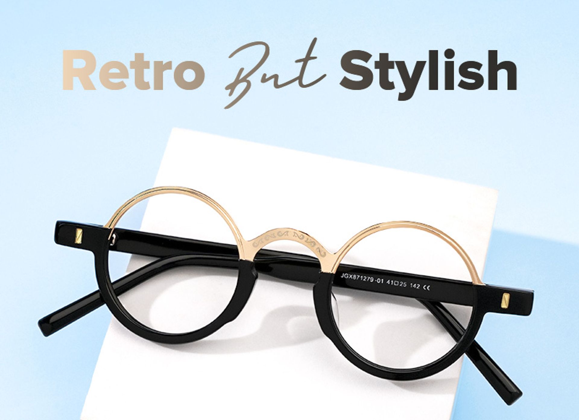 Lumy Design Frame Eyeglasses  -Zeelool Glasses4