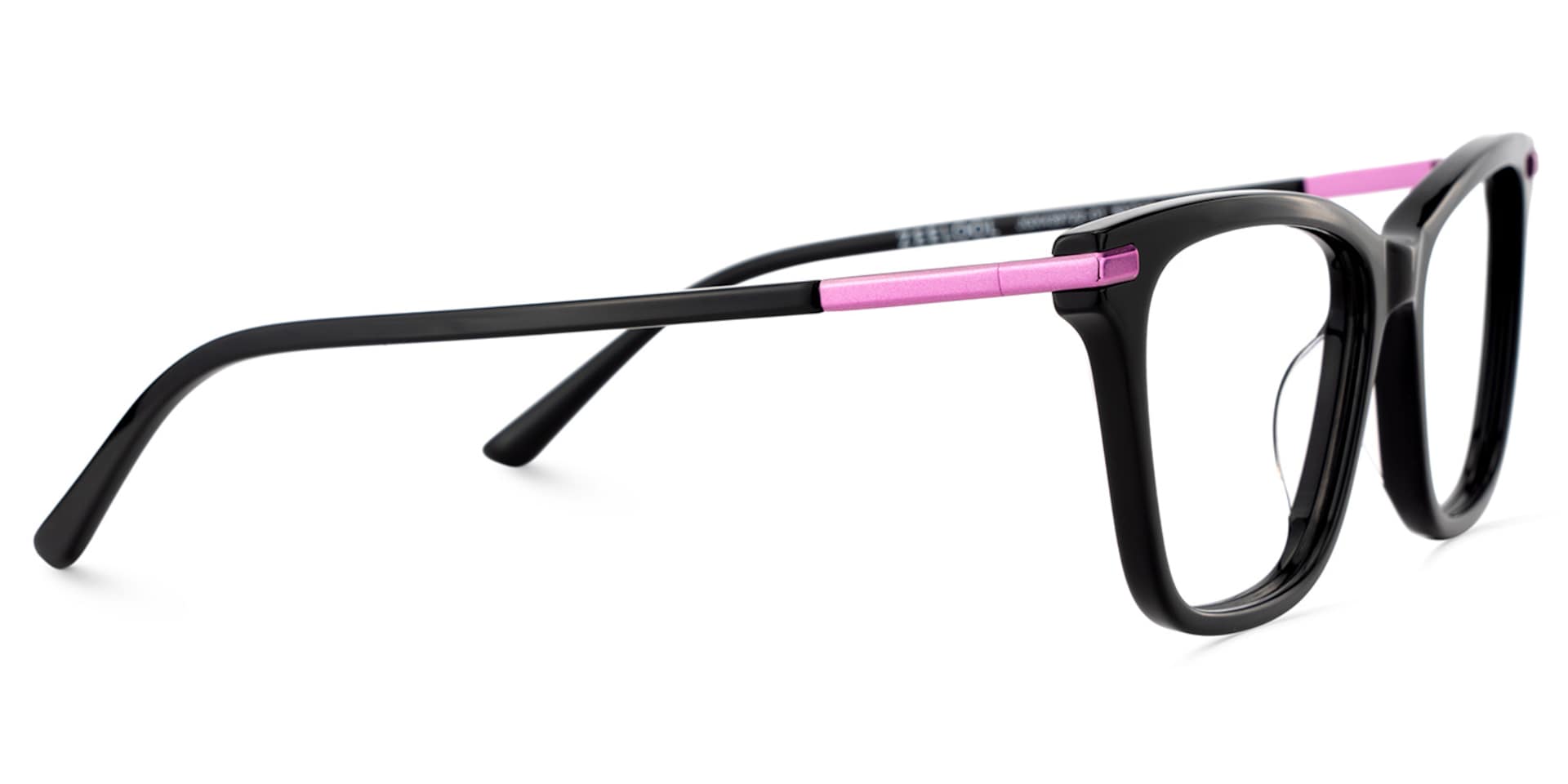 Eliot Rectangle Eyewear with Black4