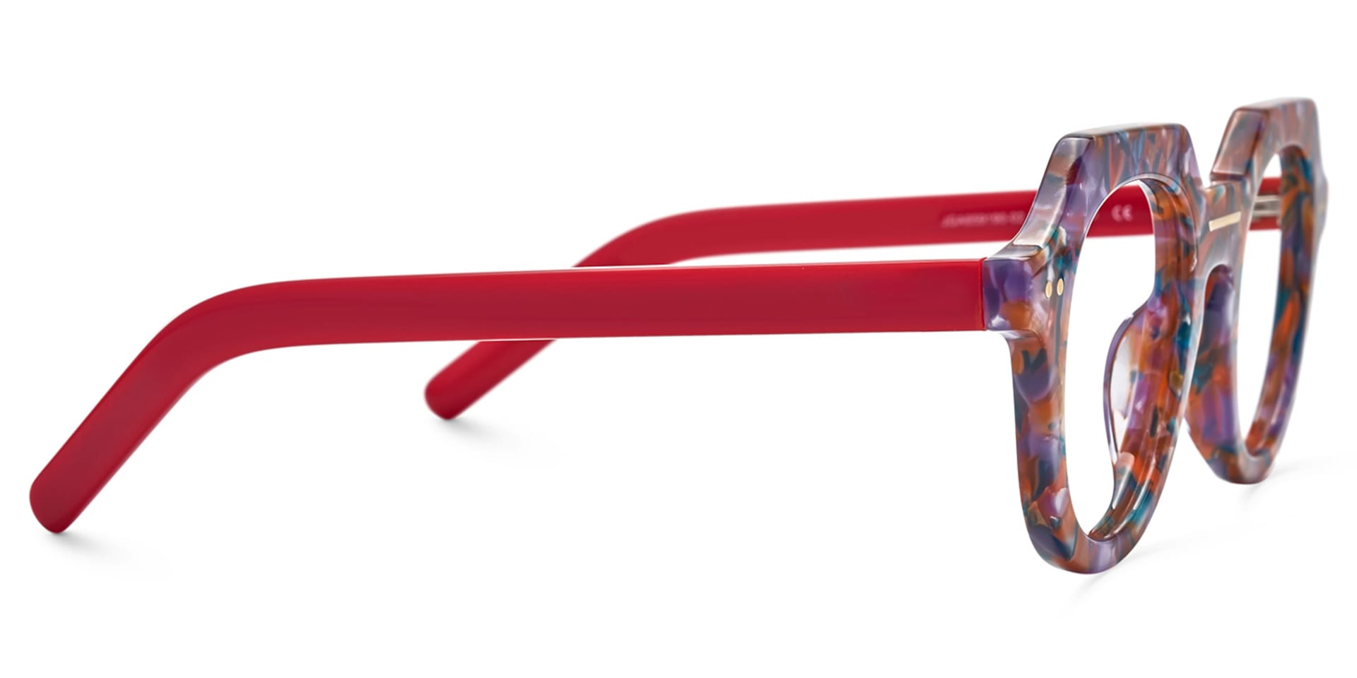 Floral Geometric Eyewear - Jameica on Sale | Zeelool2