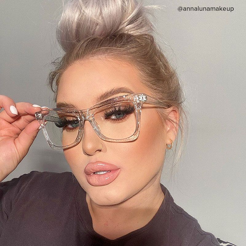 Yaritza Butterfly Clear Glasses | Zeelool Glasses6