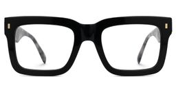 Shirmme Square Black Glasses2