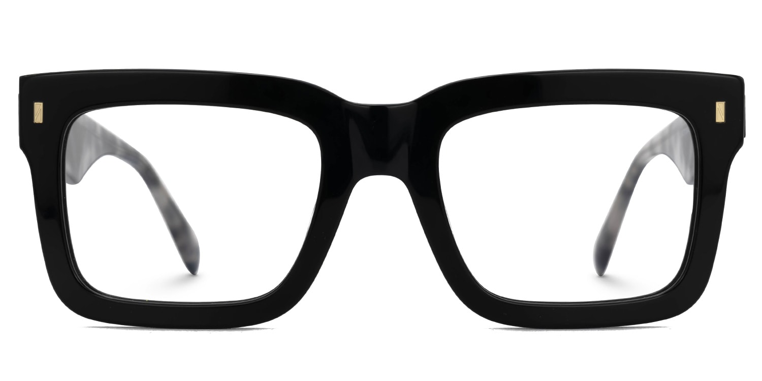 Shirmme Square Black Glasses