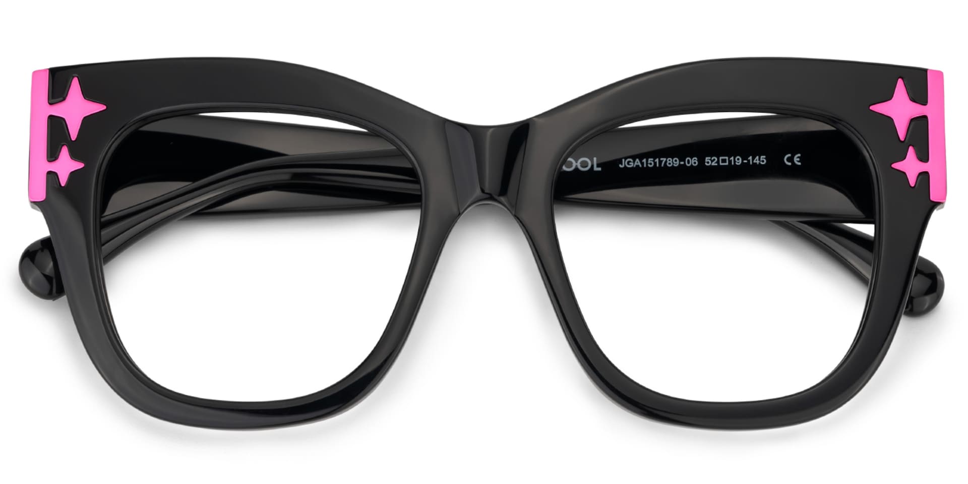 Designer Minfia Eyeglasses Black Frames Glasses3