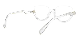 Felicia Cat Eye Crystal Glasses (Z-shaped Arms)4