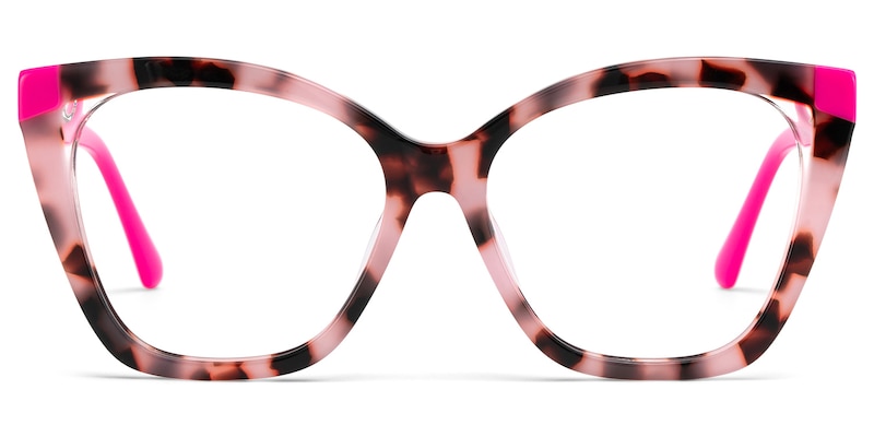 Kira Butterfly Pink Tortoise Glasses good-img