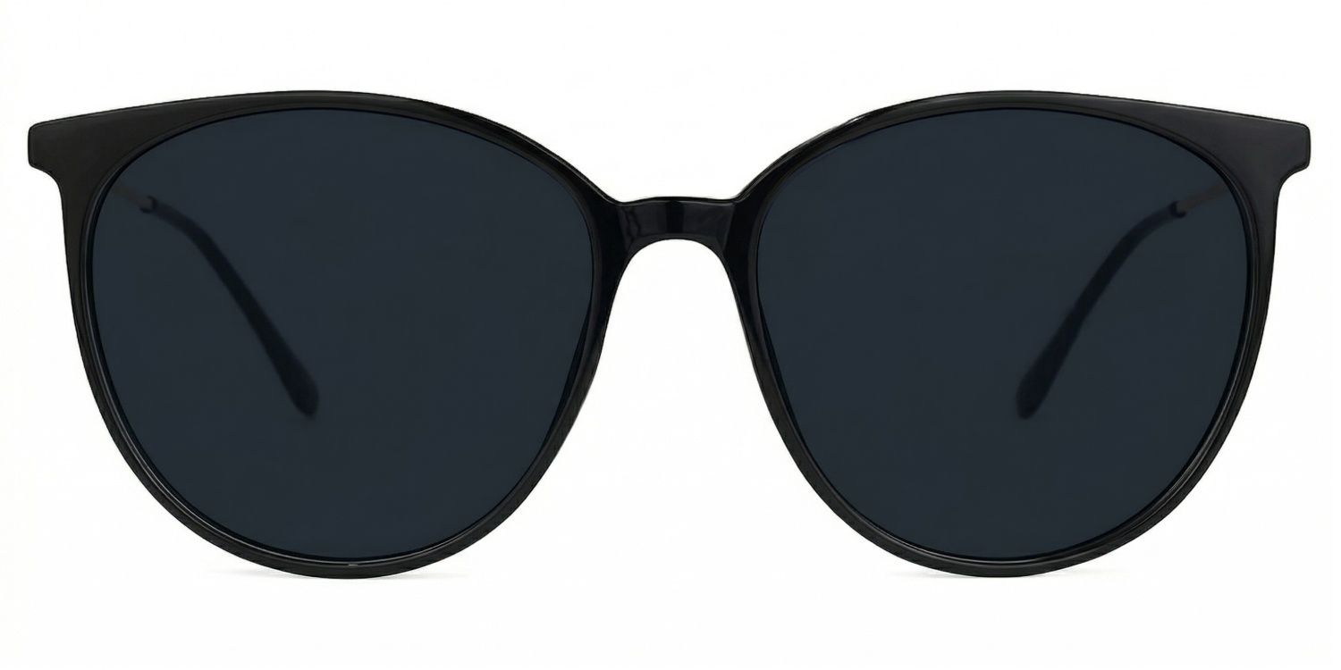 Chanty Round Style Black Frame Sunglasses | ZEELOOL