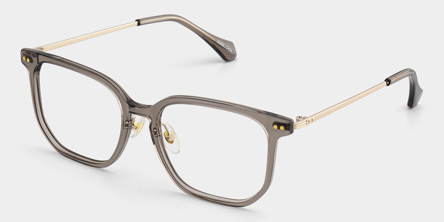 Eve Women's Rectangle Frame Glasses with Brown Color | ZEELOOL3