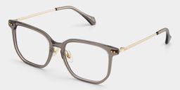 Eve Rectangle Brown Glasses3