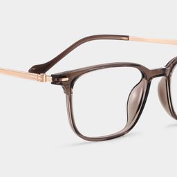 William Rectangle Brown Glasses4