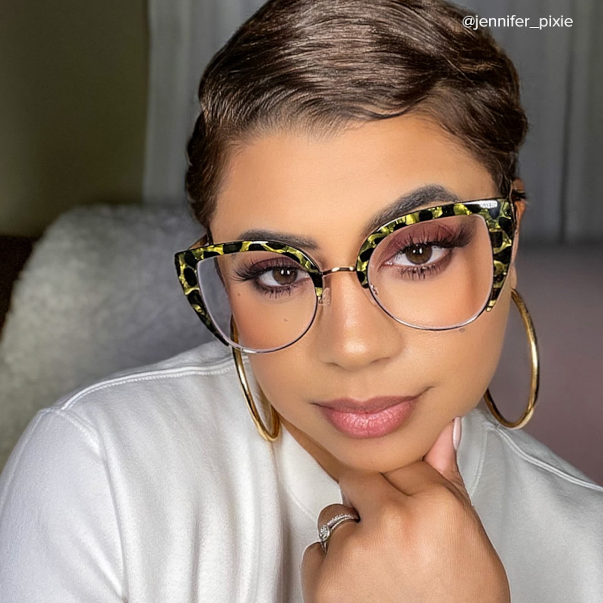 Brewer Cateye Tortoise Eyeglasses | Zeelool Optical6