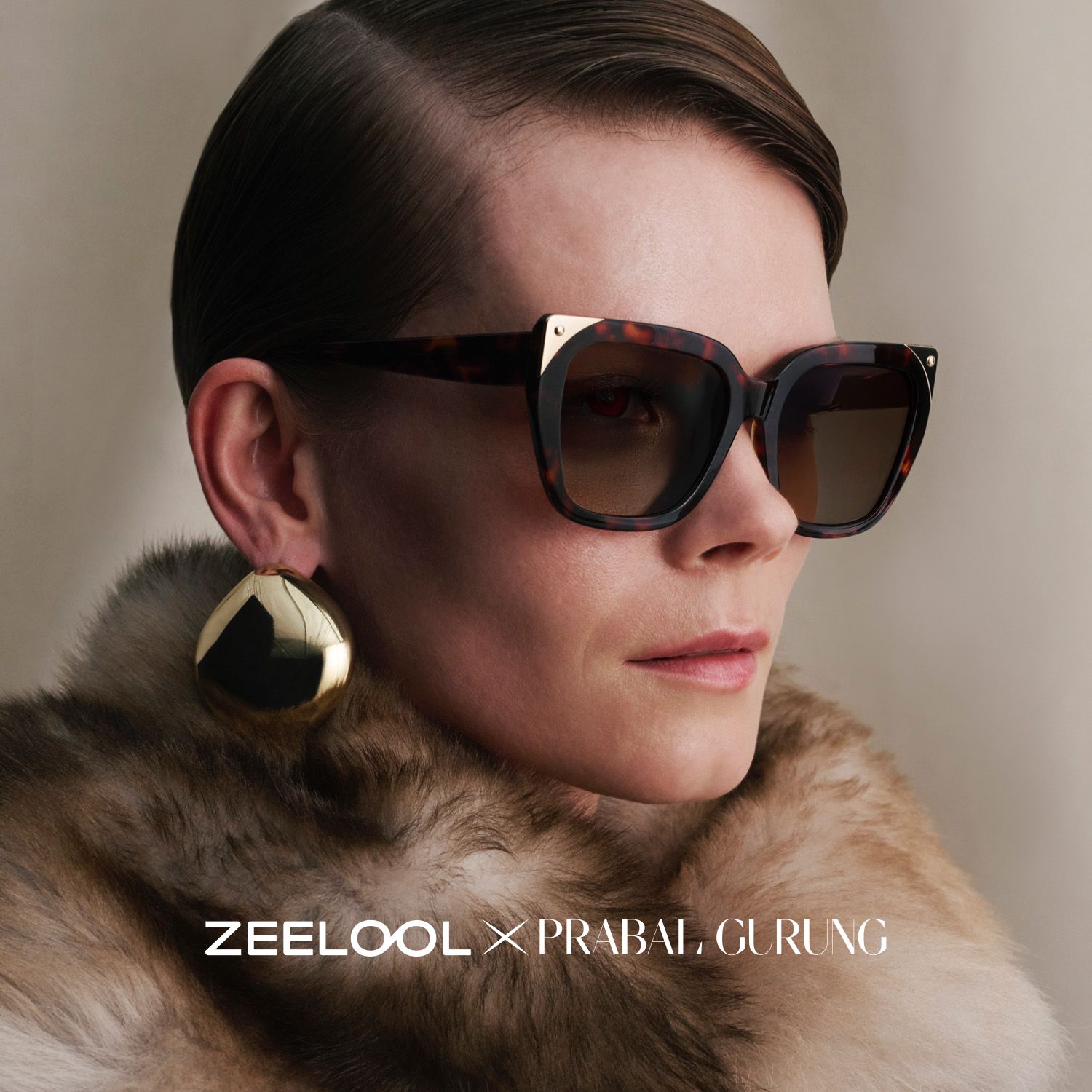 Sophia Tortoise Butterfly Sunglasses | ZEELOOL x Prabal Gurung