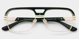 Griff Aviator Green Glasses2