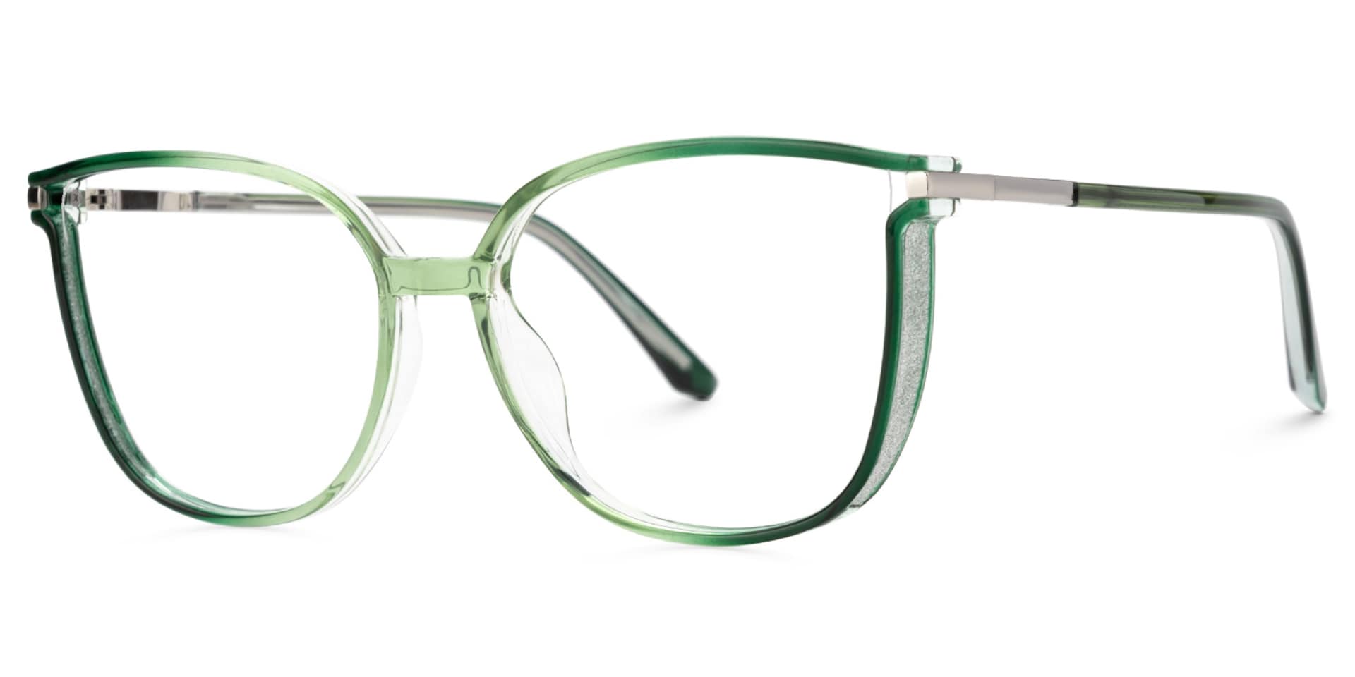 Rodz Green Eyeglasses with Affordable Designer Frame1