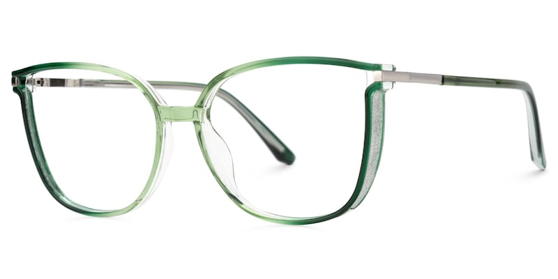 Rodz Square Green Glasses