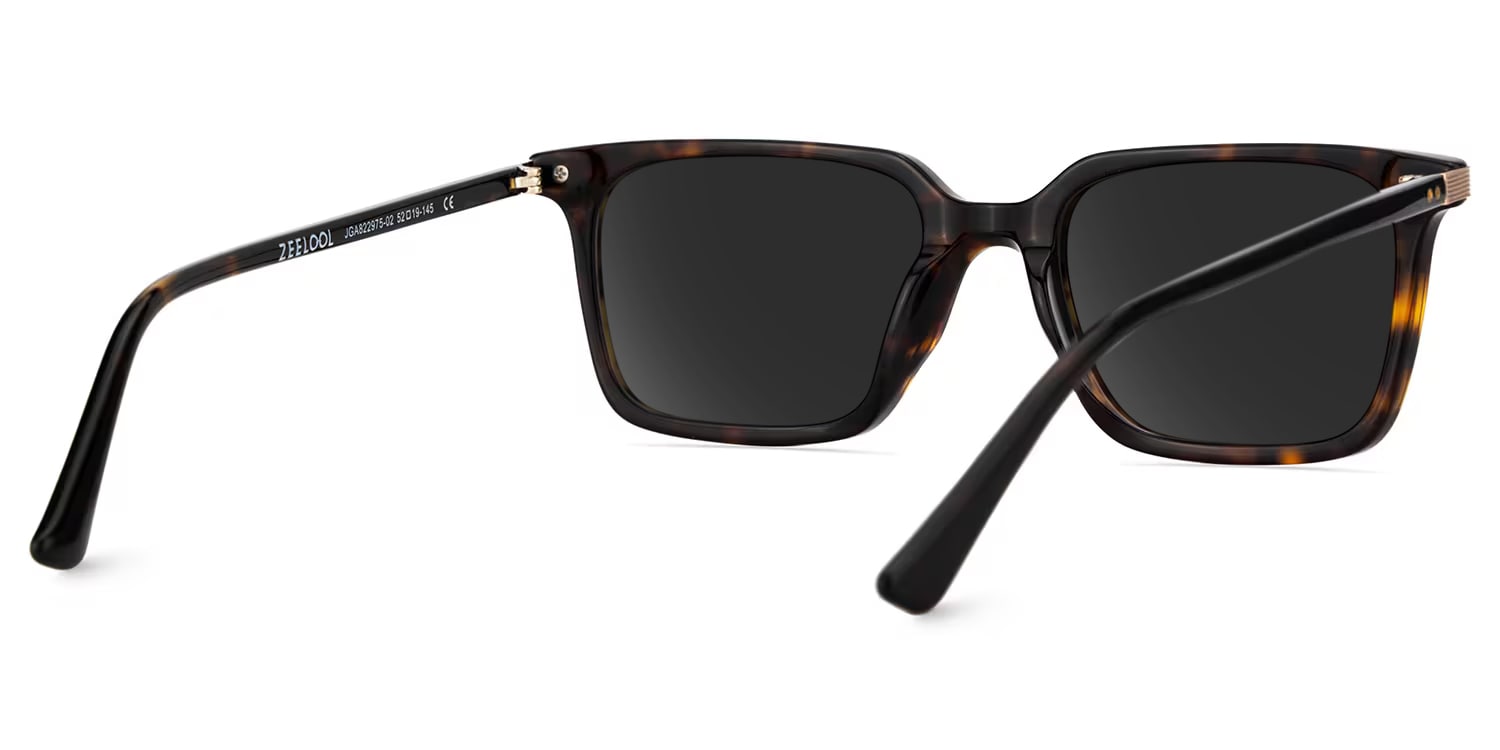 Goveo Rectangle Tortoise Sunglasses4