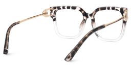 Juany Square Tortoise Glasses3