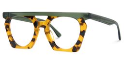 Machado Two-Tone Aviator Glasses1