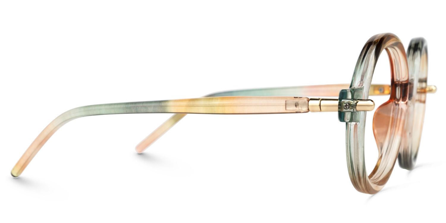 Rahman Round Multicolor Glasses | Zeelool Glasses2