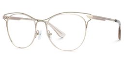 Bahner Round Gold Glasses1