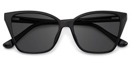 Sienna Butterfly Black Glassess1