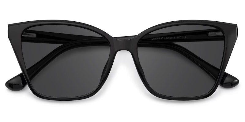 Sienna Butterfly Black Glassess