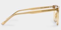 Eliza Beige Square Glasses5