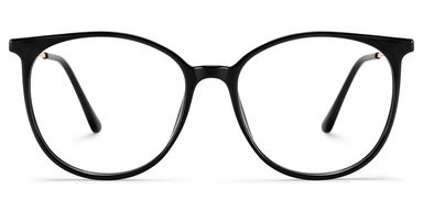 Chanty Black Round Glasses