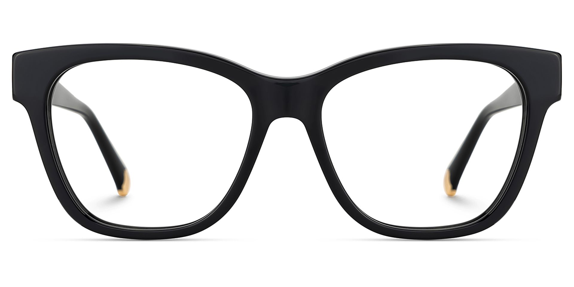 Square Black Eyeglasses- Julian Acetate Frame Glasses4