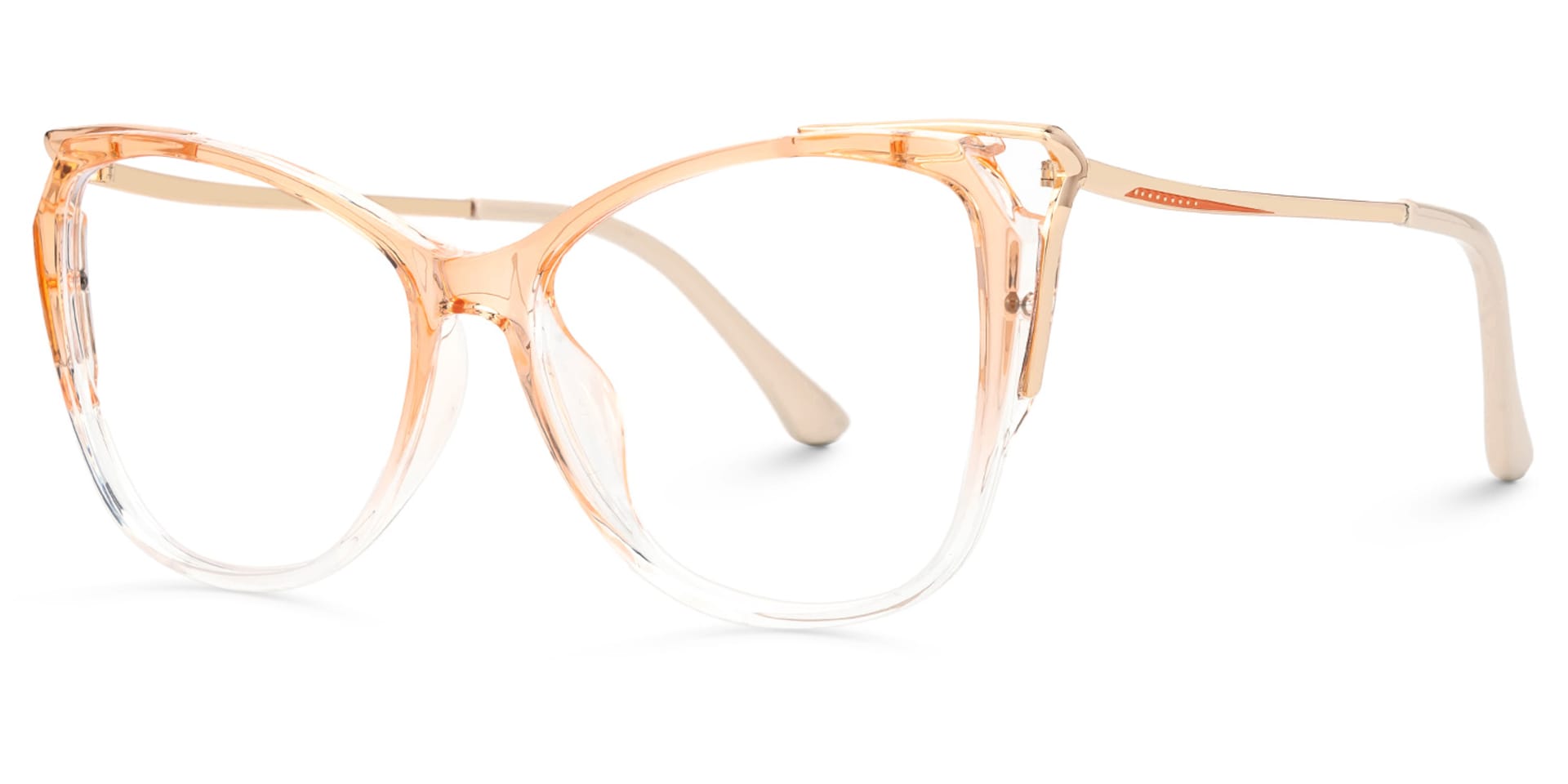 Alana TR90 Butterfly Orange Frame Glasses | Zeelool1