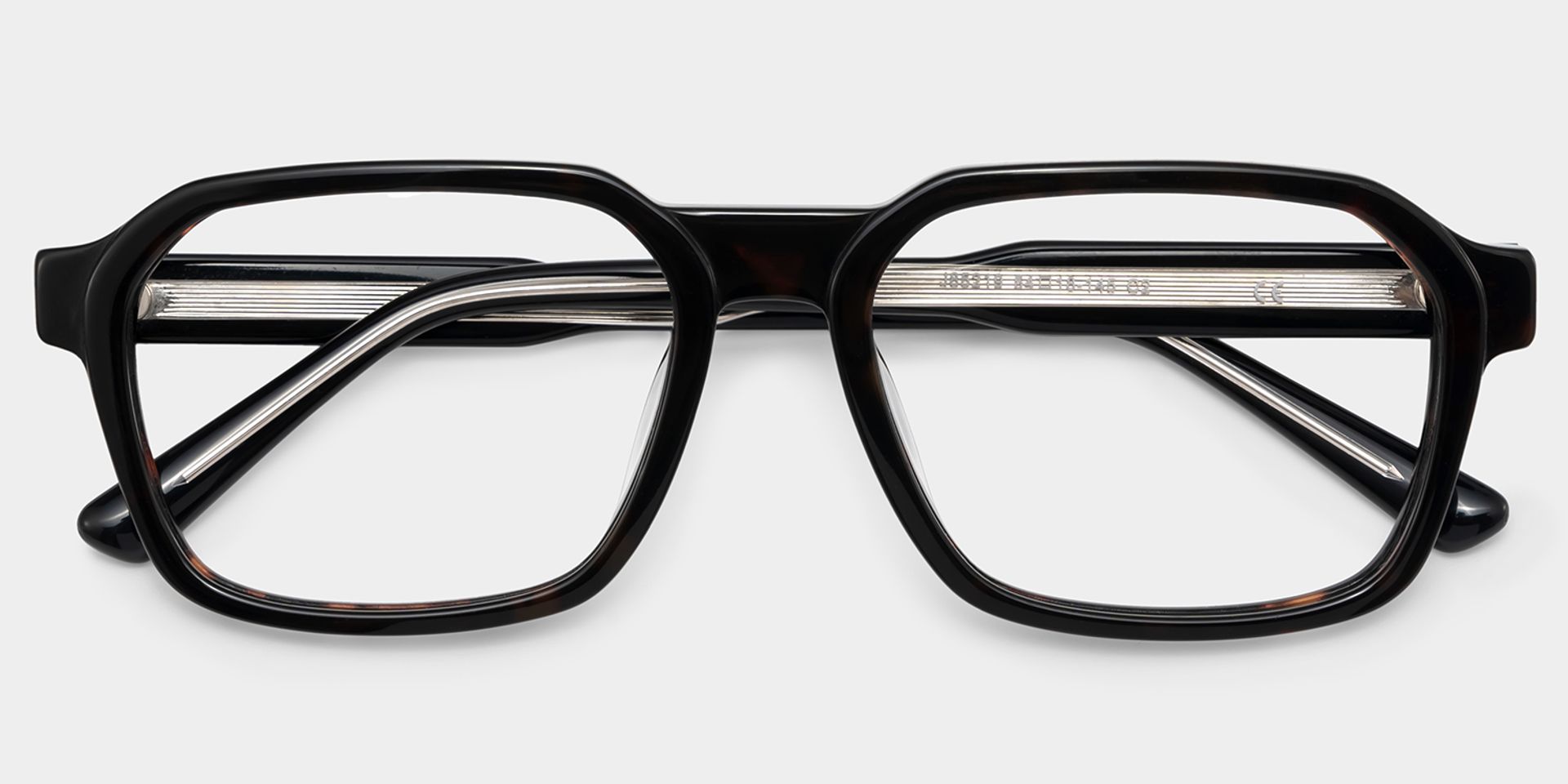Arden Rectangle Tortoise Frame Eyeglasses for Man| ZEELOOL2
