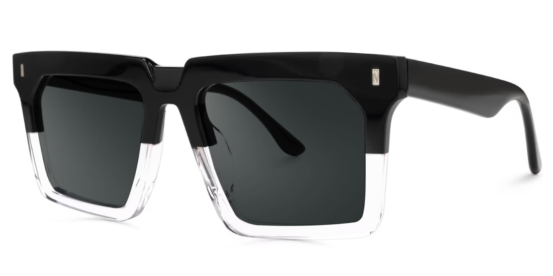 Moreland Rectangle Two-Tone Sunglasses Online3