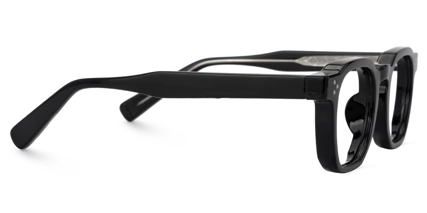 Moaya Eyeglasses in Square Black Frame | Zeelool2